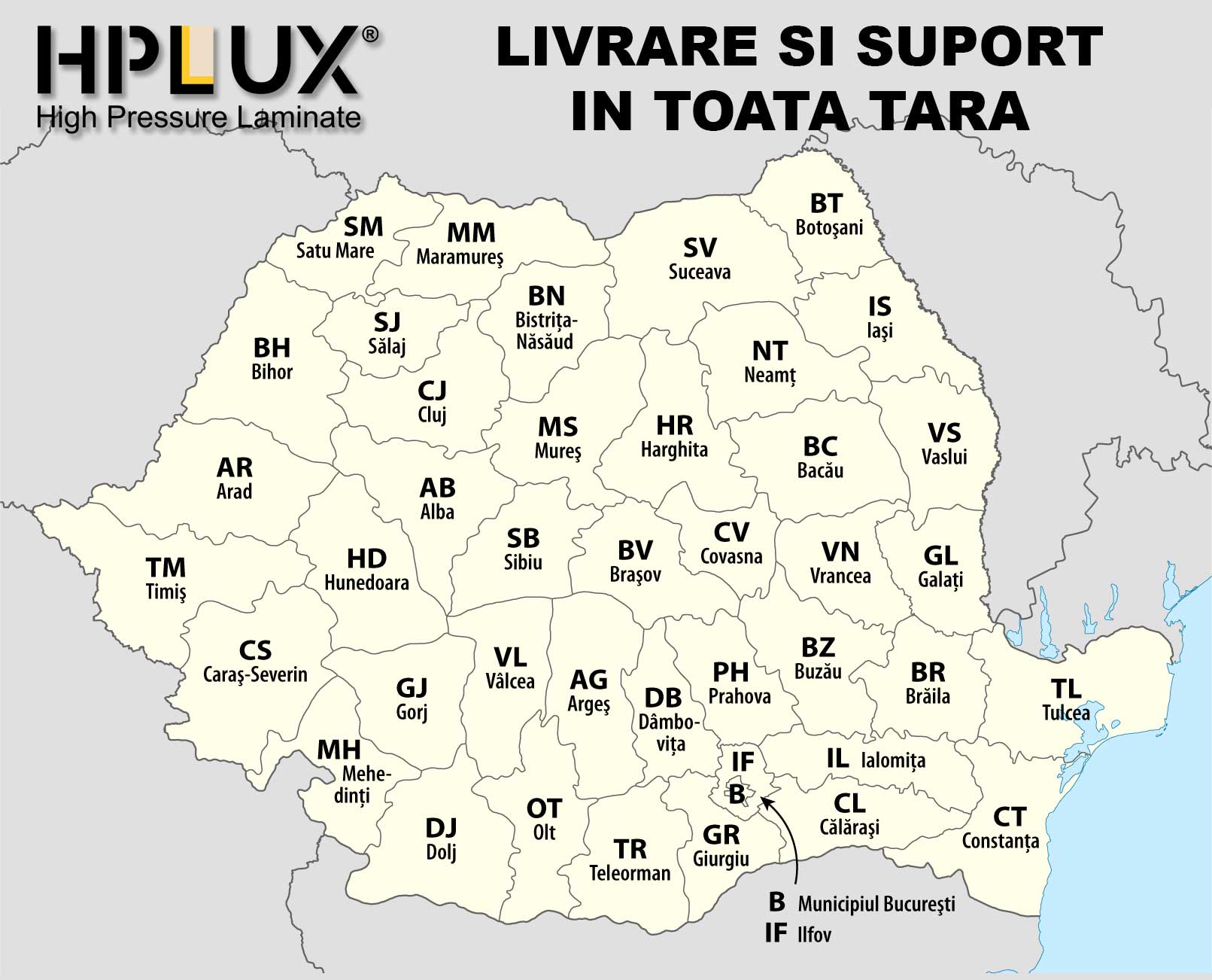 HPLUX livrare si suport in toata tara